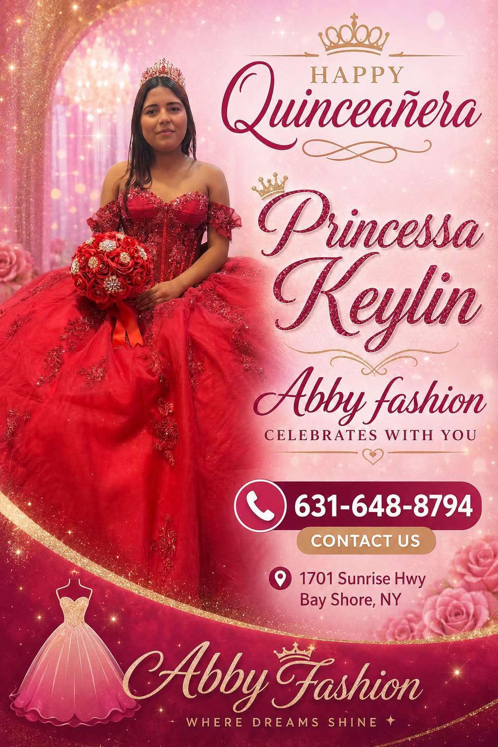 Vestido de Quinceañera Imperial
